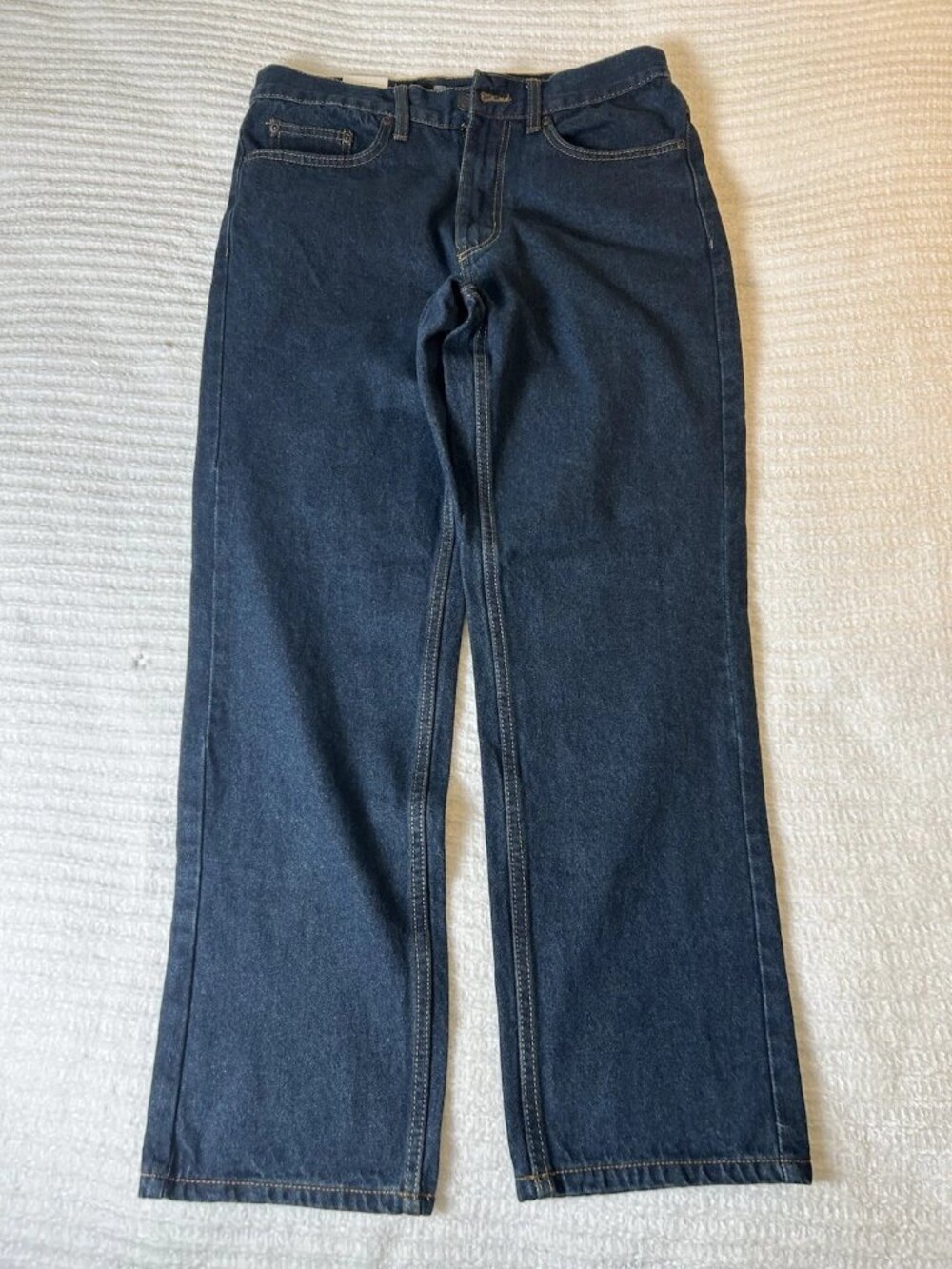 Berkley Jensen Jeans Men 30x30 Blue Denim Straight Regular Fit 100% Cotton NWT